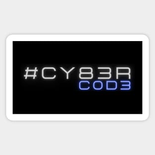 CYBER Code Sticker